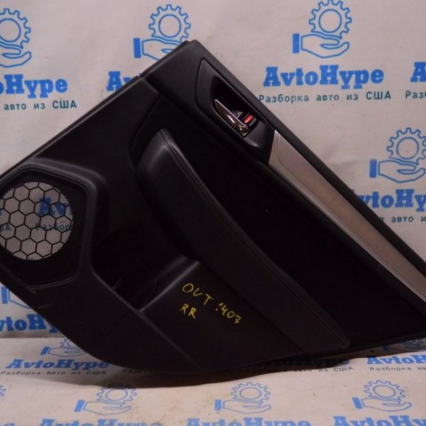 Обшивка двери (карточка) зад прав Subaru Outback 15-19 черн тряпка (03) 94226AL00BVI
