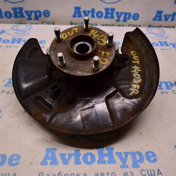 Цапфа со ступицей перед прав Subaru Outback 15-19 с шаровой (03) 28313AL00B