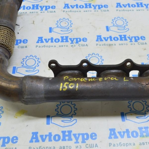 Коллектор выпускной левый Porsche Panamera 10-16 3.0d 95811112920