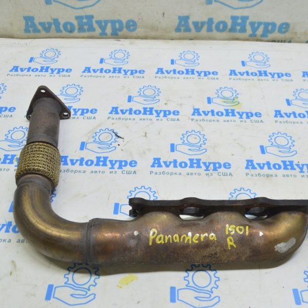 Коллектор выпускной правый Porsche Panamera 10-16 3.0d 95811113020