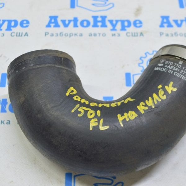 Патрубок интеркулера тройник-дроссельная заслонка Porsche Panamera 10-16 3.0d 97011017630