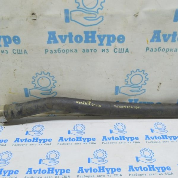 Патрубок интеркулера правый верхний Porsche Panamera 10-16 3.0d к тройнику 97011017430