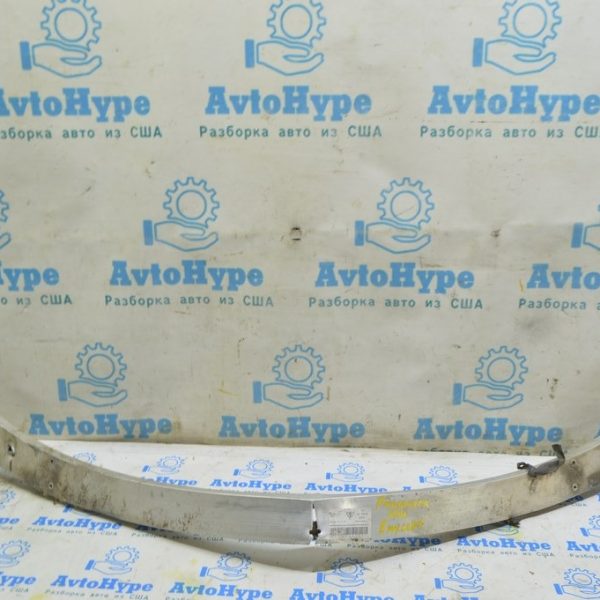 Усилитель переднего бампера нижний Porsche Panamera 10-16 (01) порван, гнутый 97050545101