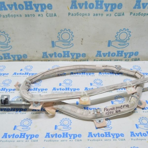 Подушка безопасности airbag боковая шторка правая Porsche Panamera 10-16 97080309201