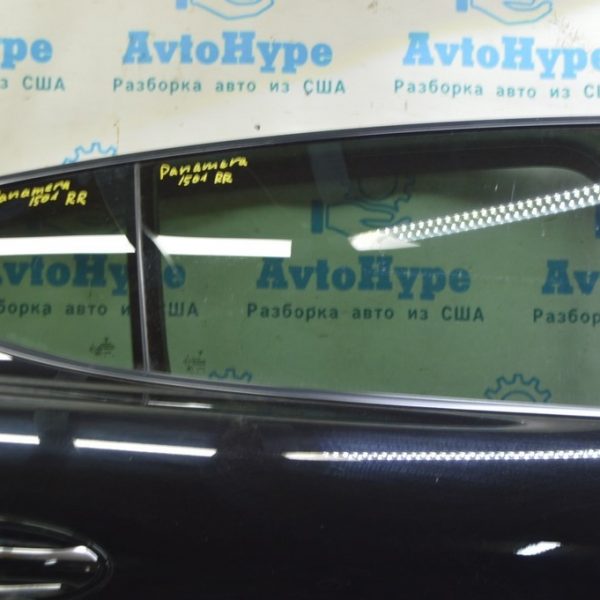 Стекло двери треугольник заднее правое Porsche Panamera 10-16 97054431208