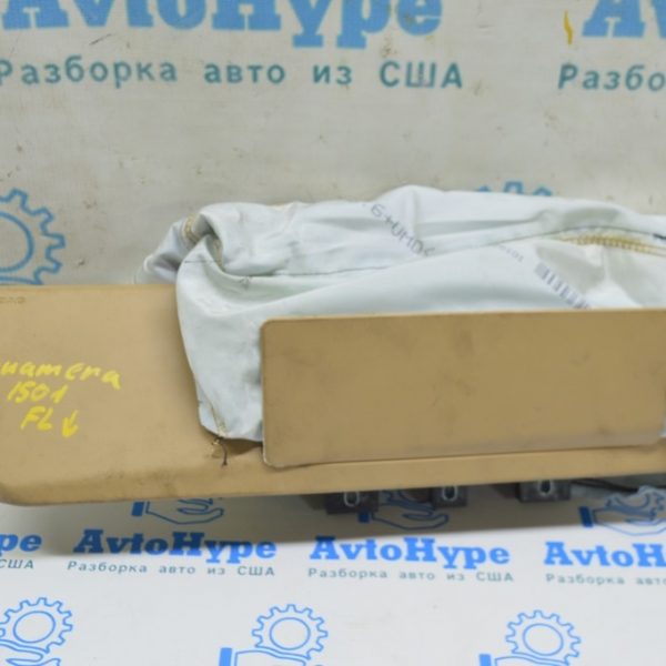 Подушка безопасности airbag коленная водительская Porsche Panamera 10-16 беж (01) стрельн 970803061046W0