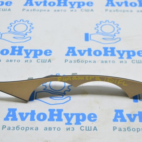 Накладка щитка приборов левая Porsche Panamera 10-16 беж 970-552-525-00-6W0