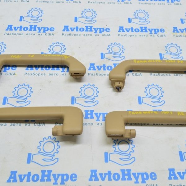 Ручка потолка перед левая Porsche Panamera 10-16 беж 970555607004H0