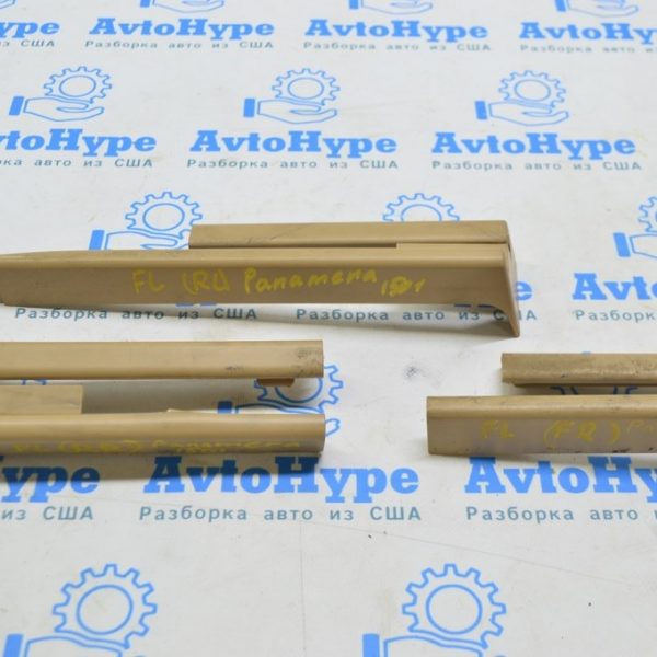 Накладка салазок водительского сиденья задняя левая Porsche Panamera 10-16 беж 970521361004H0