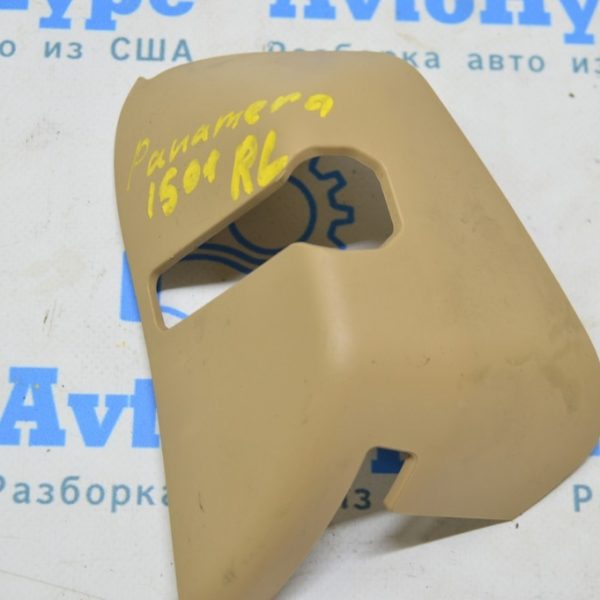 Накладка ремня безопасности зад лев Porsche Panamera 10-16 беж 970-555-711-00-4H0