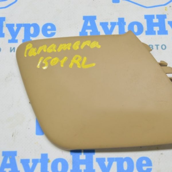 Накладка водительского сиденья левая Porsche Panamera 10-16 беж, под ремень 970-521-323-01-6W0