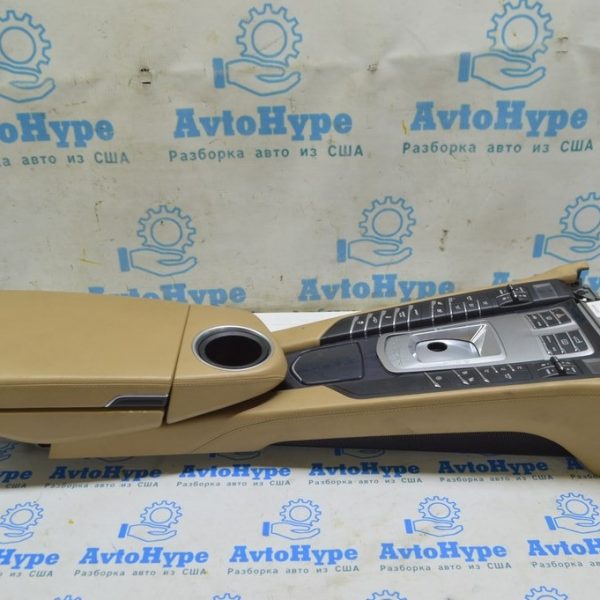 Консоль центральная передняя Porsche Panamera 10-16 беж 970553311008ED