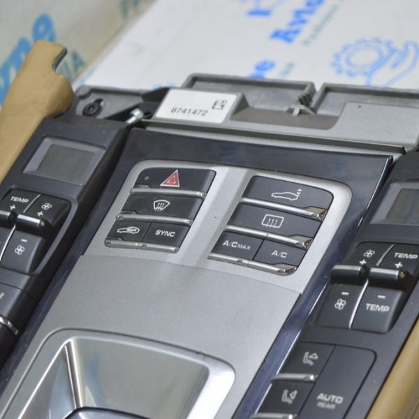 Кнопки управления передней центр консоли Porsche Panamera 14-16 климат,подогрев,вентиляц 97065320558DMO