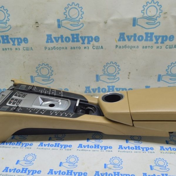 Подлокотник передней центральной консоли Porsche Panamera 10-16 беж 9705533250032X