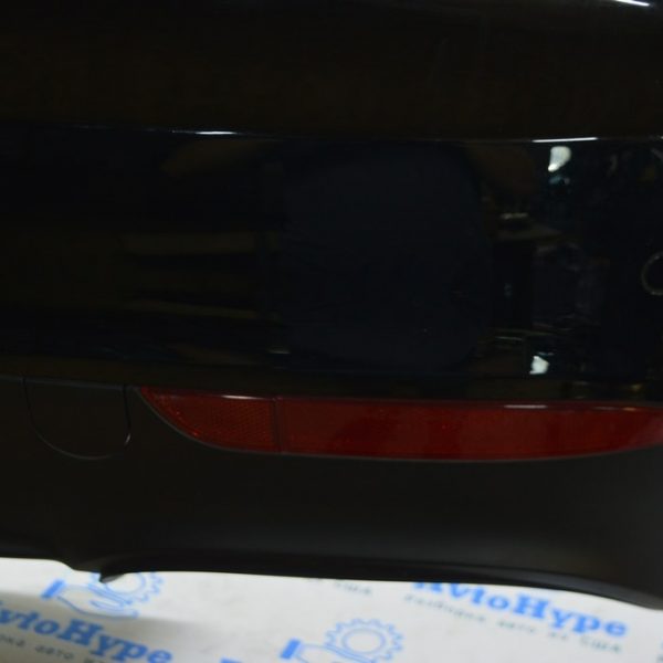 Заглушка буксир крюка заднего бампера Porsche Panamera 14-16 структура 970-505-803-03-1E0