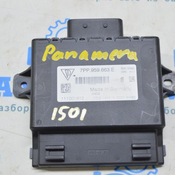 Voltage Converter Control Module Porsche Panamera 10-16 (01) 7PP-959-663-E