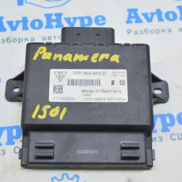 Voltage Converter Control Module Porsche Panamera 10-16 (01) 7PP-959-663-D