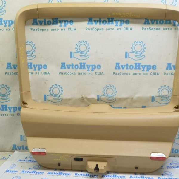 Обшивка двери багажника низ Porsche Panamera 14-16 беж 970555241084H0