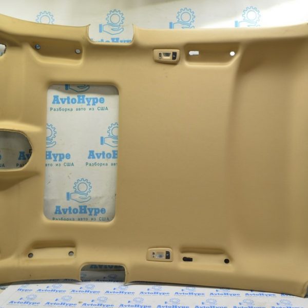 Обшивка потолка Porsche Panamera 10-16 беж, под люк (01) 970555197247F3