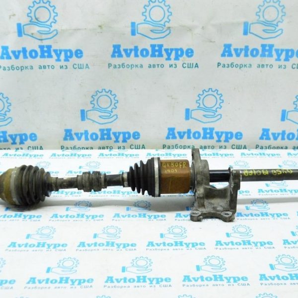 Привод полуось перед прав Infiniti QX50 19- AWD (01) 15тыс км идеал с подвесным кронштейном 39100-5NA4A