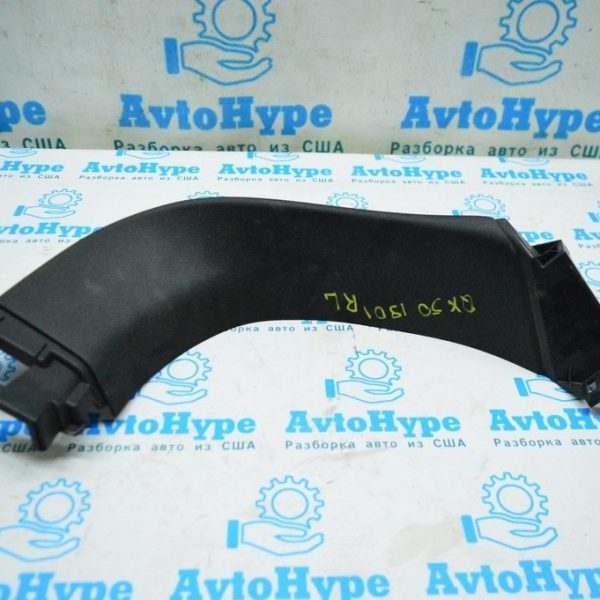 Обшивка двери багажника левая Infiniti QX50 19- черная 90903-5NA0A