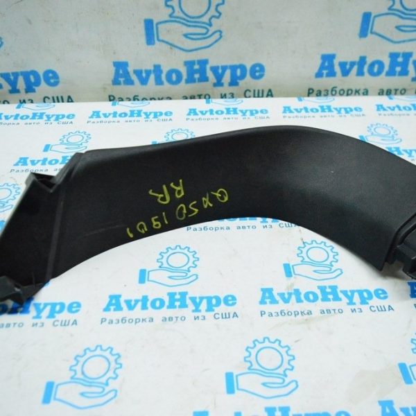 Обшивка двери багажника правая Infiniti QX50 19- черная 90902-5NA0A