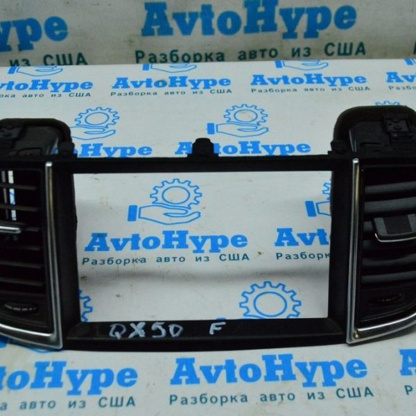 Накладка центральных воздуховодов Infiniti QX50 19-