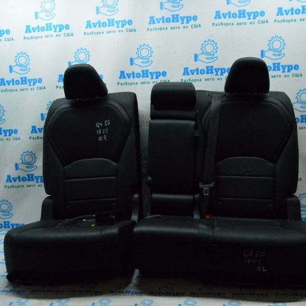 Задний ряд сидений (2 ряд) Infiniti QX50 19- кожа черн (01) 88050-5NB2A