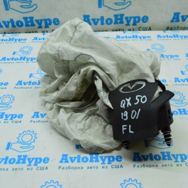Подушка безопасности airbag в руль водительская Infiniti QX50 19- стрельнувшая 985105NA8A
