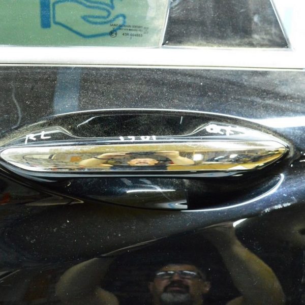 Ручка двери внешняя зад лев Infiniti QX50 19- с накладкой 80641-5NA0A