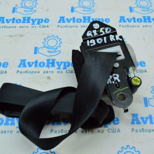 Ремень безопасности зад центр Infiniti QX50 19- черн 88854-5NA8A