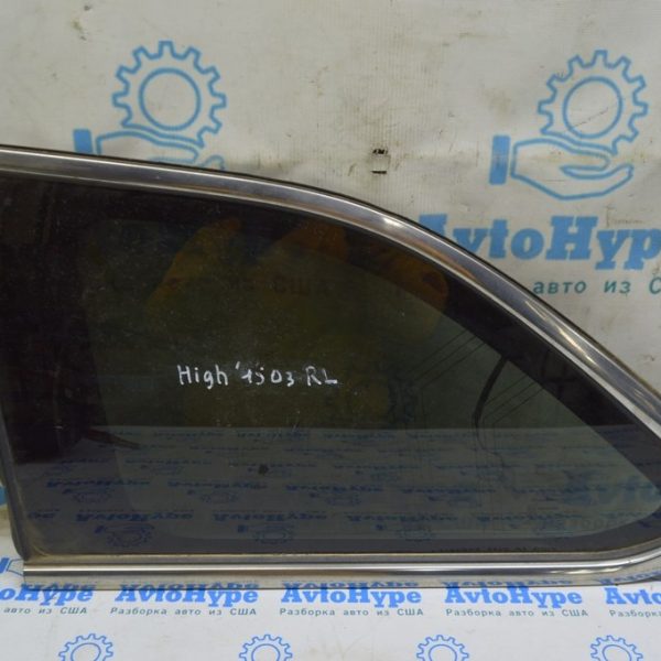 Форточка (глухое стекло) задняя левая Toyota Highlander 14- 627200E150