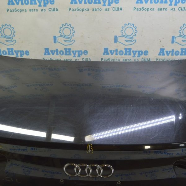 Крышка багажника Audi A8 D4 10-17 (02) черная от М. деф. 4H0827023B