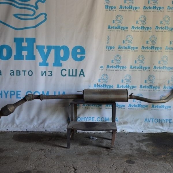 Глушитель задняя часть с бочкой Toyota Highlander 14- 3.5 17430-0P340