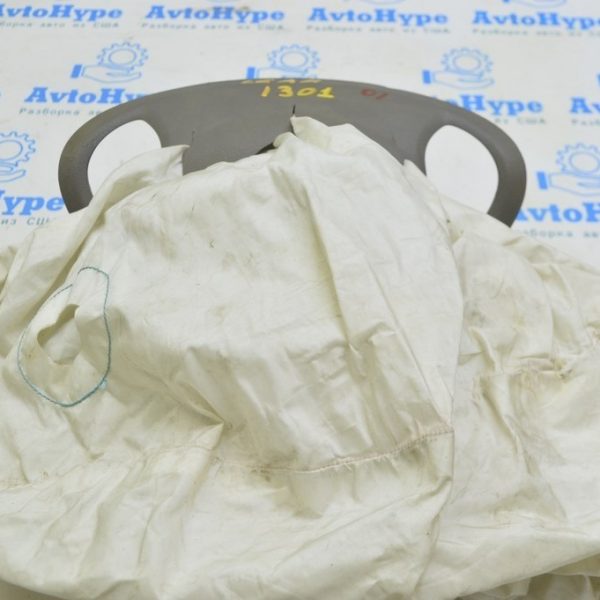 Подушка безопасности airbag в руль водительская Nissan Leaf 13-17 серая стрельнувшая 98510-3NF9B