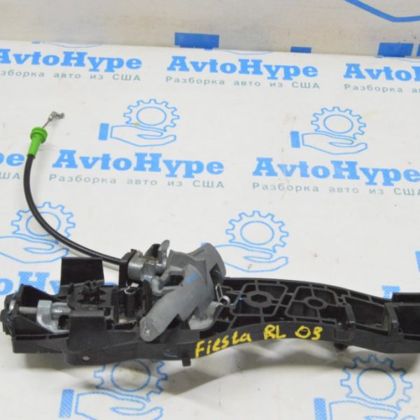Механизм ручки двери зад лев Ford Fiesta 11-19 DE8Z-5426685-A