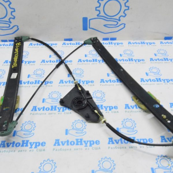 Стеклоподъемник механизм перед лев VW Touareg 18- 760837461D