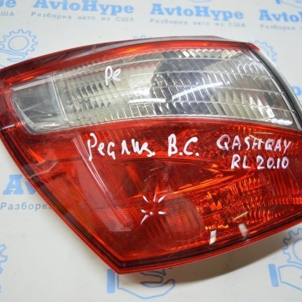 Фонарь внешний (крыло) левый Nissan Qashqai j10 деф. реал В.С. DE 215-19L3L-UE