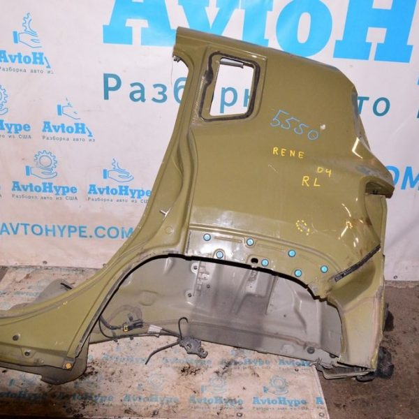 Четверть крыло задняя левая Jeep Renegade 15- (04) зеленый цвет145 тычки,с батоном,тычки 68263327AA