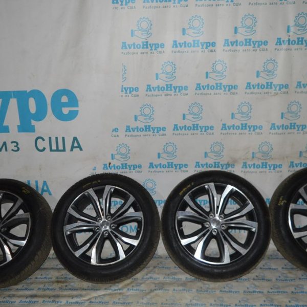 Комплект дисков R20*8J Lexus RX350 RX450h 16-22 легкая бордюрка с резиной (01) 255/50/20 426110E380