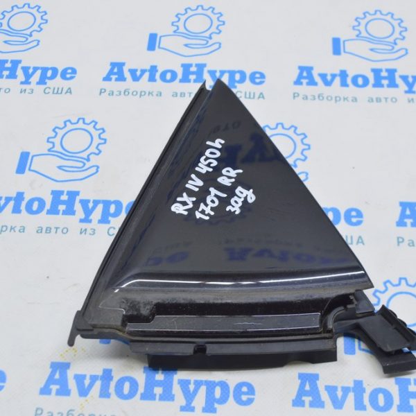 Накладка двери боковая задняя правая Lexus RX350 RX450h 16-22 треугольник 67470-0E010