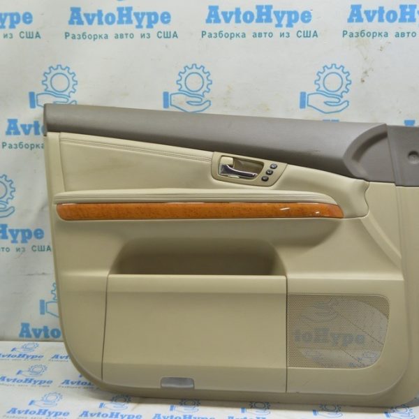 Обшивка двери карточка передняя левая Lexus RX300 RX330 RX350 RX400H 04-09 беж (01) идеал 67620-48460