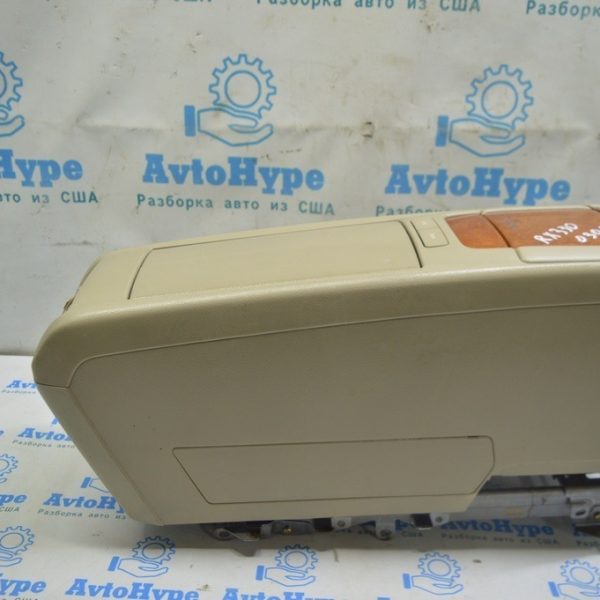 Консоль центральная подлокотник и подстаканники Lexus RX300 RX330 RX350 RX400h 04-09 беж (01) 58810-48071-A0