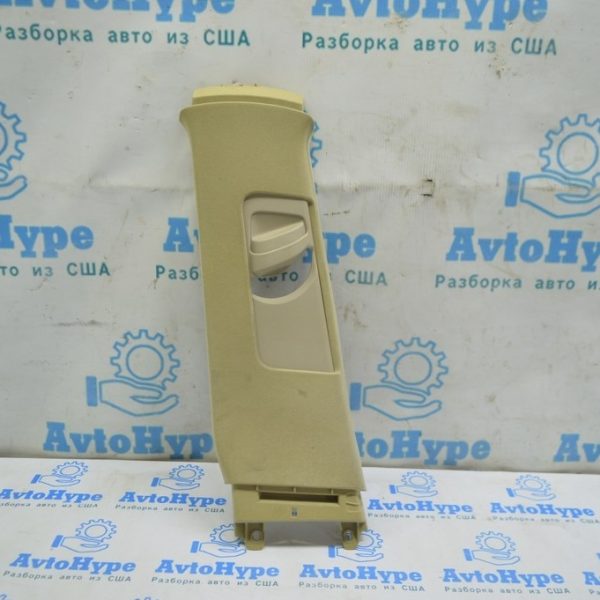 Накладка центральной стойки верхняя ремень левая Lexus RX300 RX330 RX350 RX400h 04-09 беж 62420-48050-A0