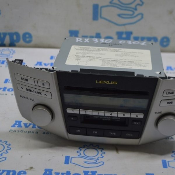 Радио и проигрыватель дисков MP3 6 дисков Lexus RX300 RX330 RX350 RX400h 04-09 (01) 86120-48180
