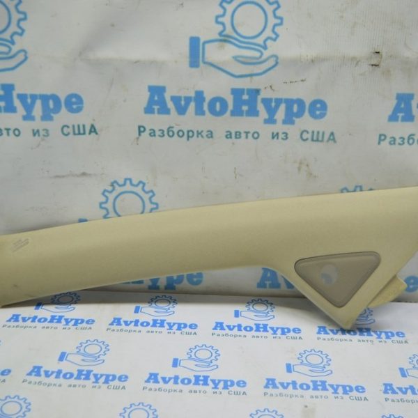 Накладка передней стойки левая Lexus RX300 RX330 RX350 RX400h 04-09 беж идеал 62220-48050