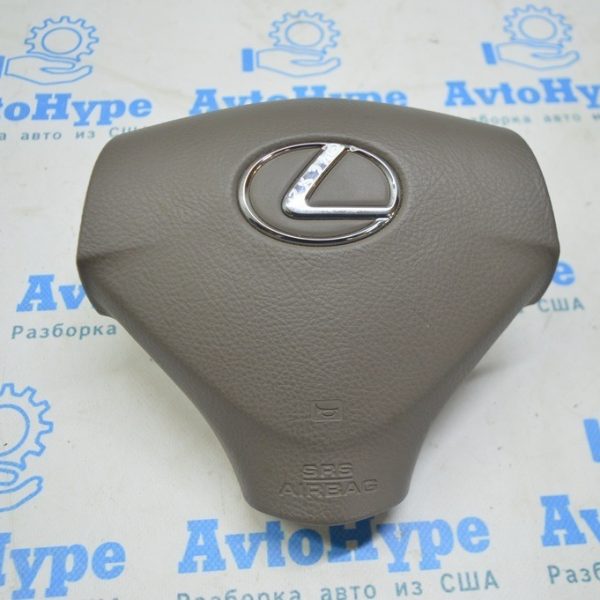 Подушка безопасности airbag в руль водительская Lexus RX300 RX330 RX350 RX400h 04-09 беж (01) 45130-48110-E0
