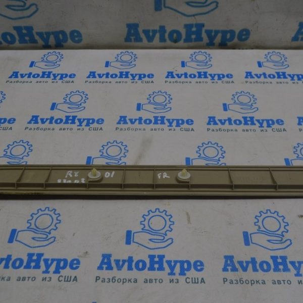 Накладка порога внешняя передняя правая Lexus RX300 RX330 RX350 RX400h 04-09 бежевая 67911-48050-A0