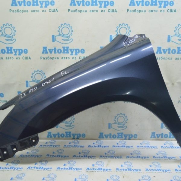 Крыло переднее левое Lexus RX300 RX330 RX350 RX400h 04-09 (01) в цвет синий 53802-48080