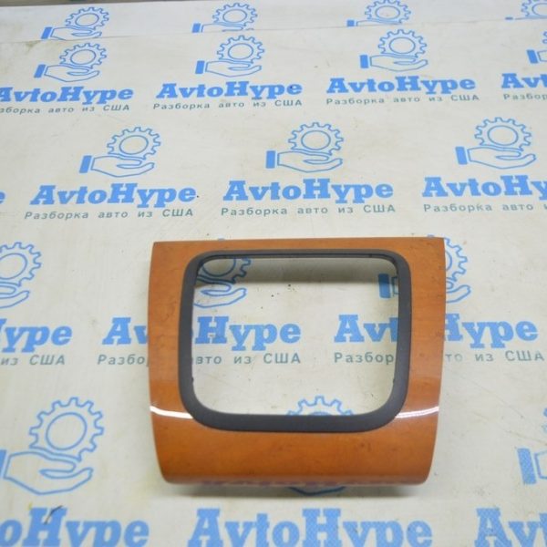 Обрамление накладки шифтера КПП Lexus RX300 RX330 RX350 04-09 дерево 58821-48030